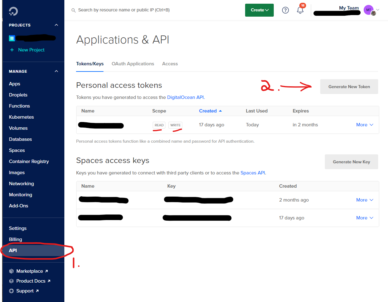 Digital Ocean Api